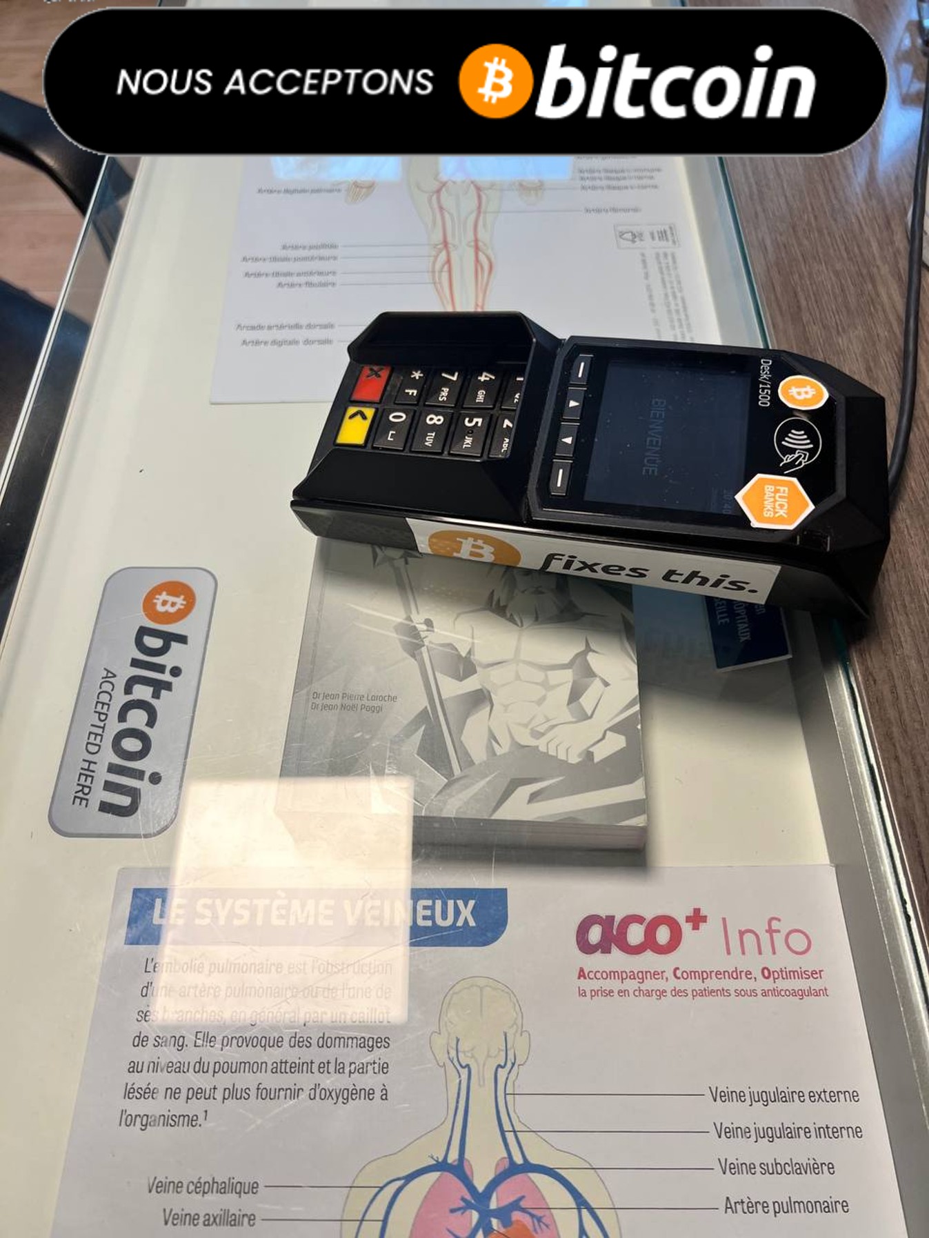 Doctor accepting Bitcoin